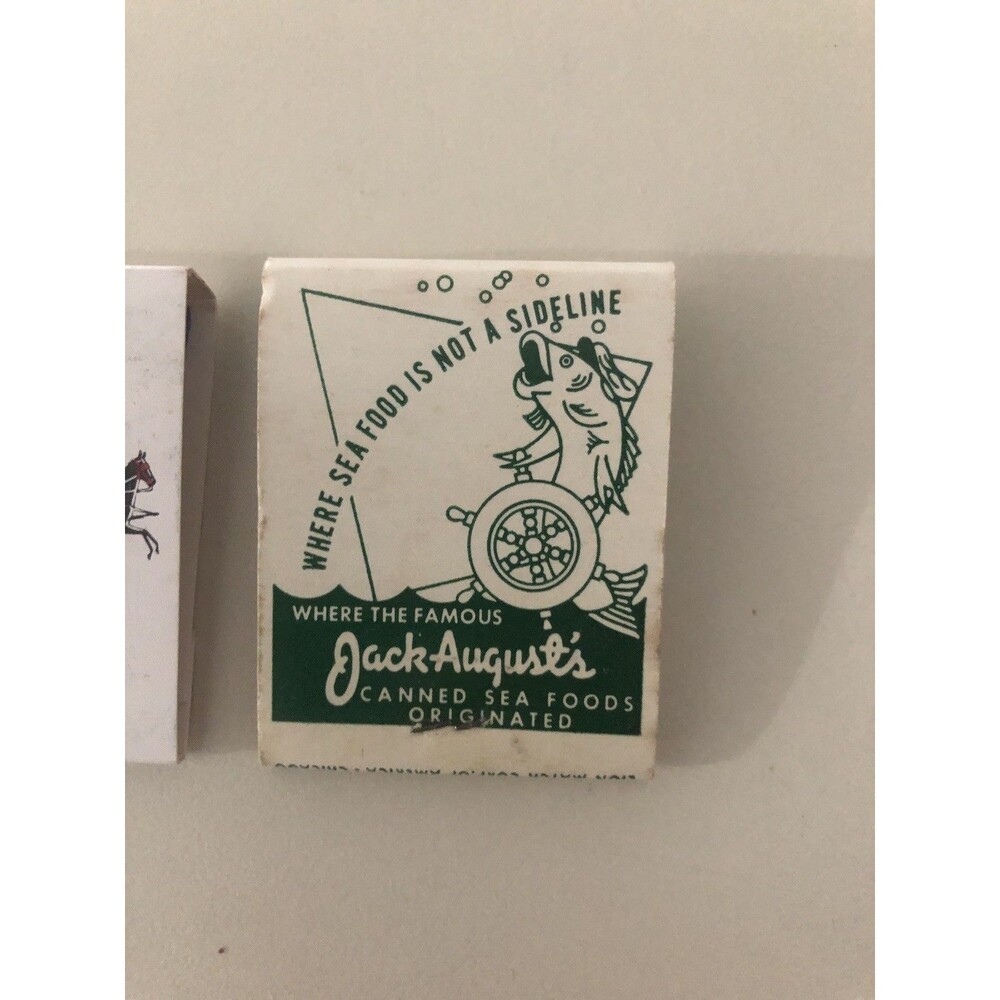 VTG Lot of 2 Northampton Mass. Jack August & Cahil & Hodges Stores Matchbooks - Picture 6 of 9